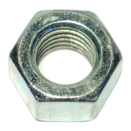 Hex Nut, 5/8-11, Steel, Grade 2, Zinc Plated, 25 PK